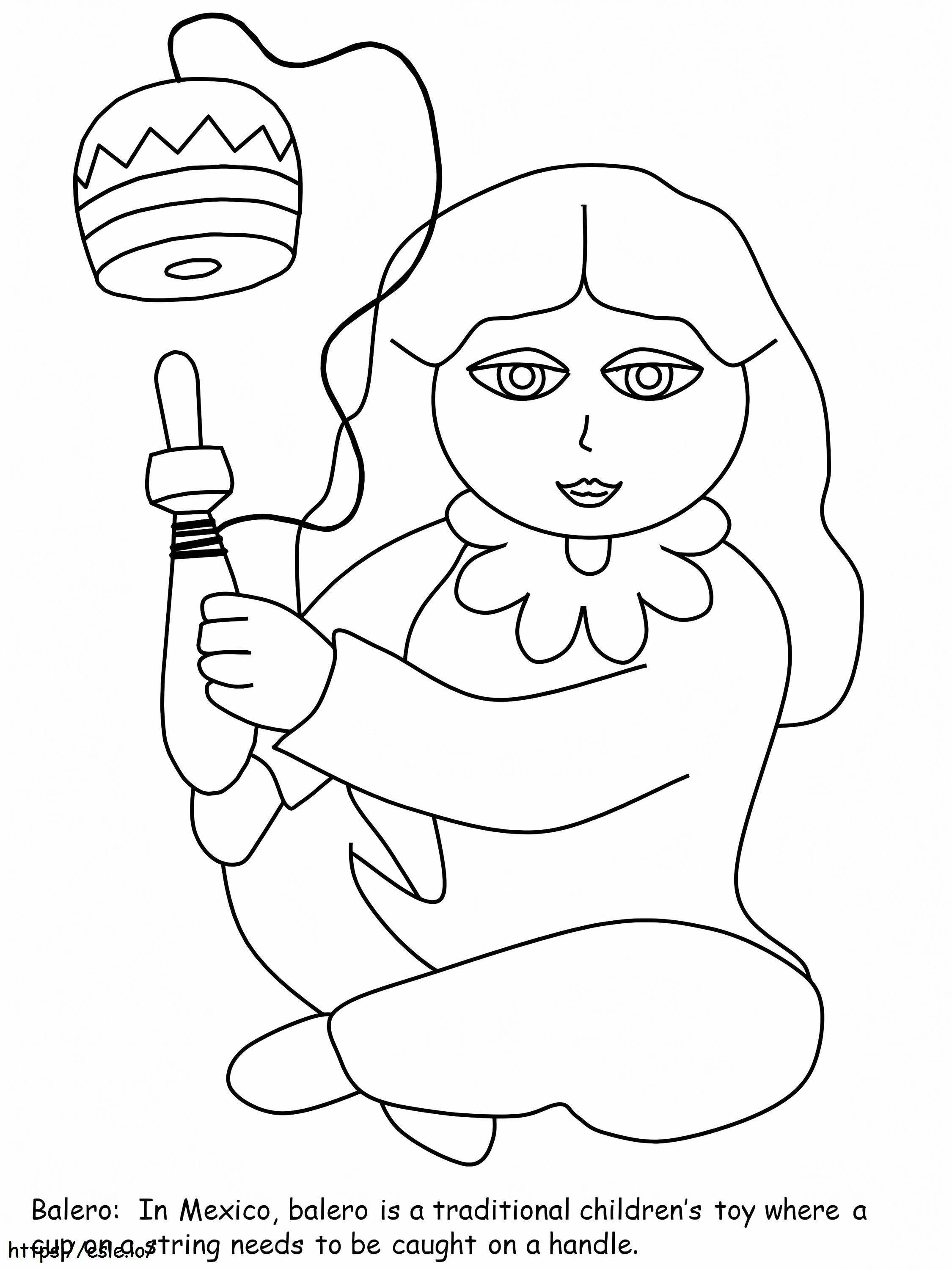 Ballero Toy coloring page