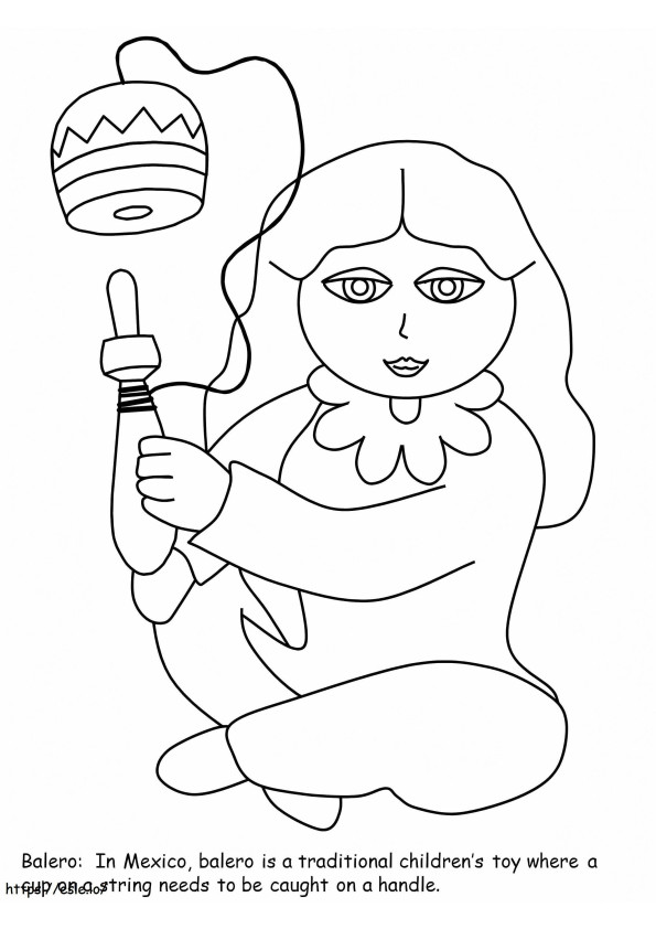 Ballero Toy coloring page