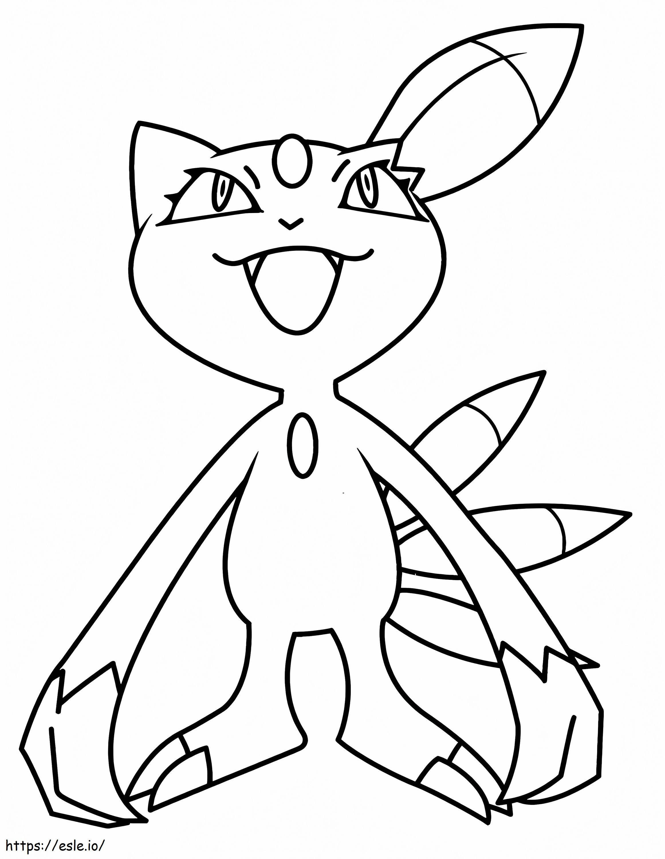 Sneasel Pokemon 2 coloring page