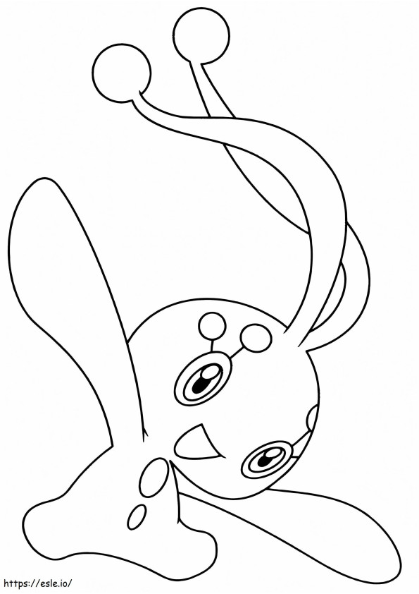 Coloriage Pokemon Manaphy à imprimer dessin