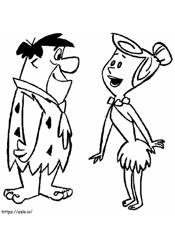 Fred And Wilma Flintstone