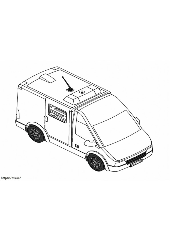 Playmobil-Auto ausmalbilder