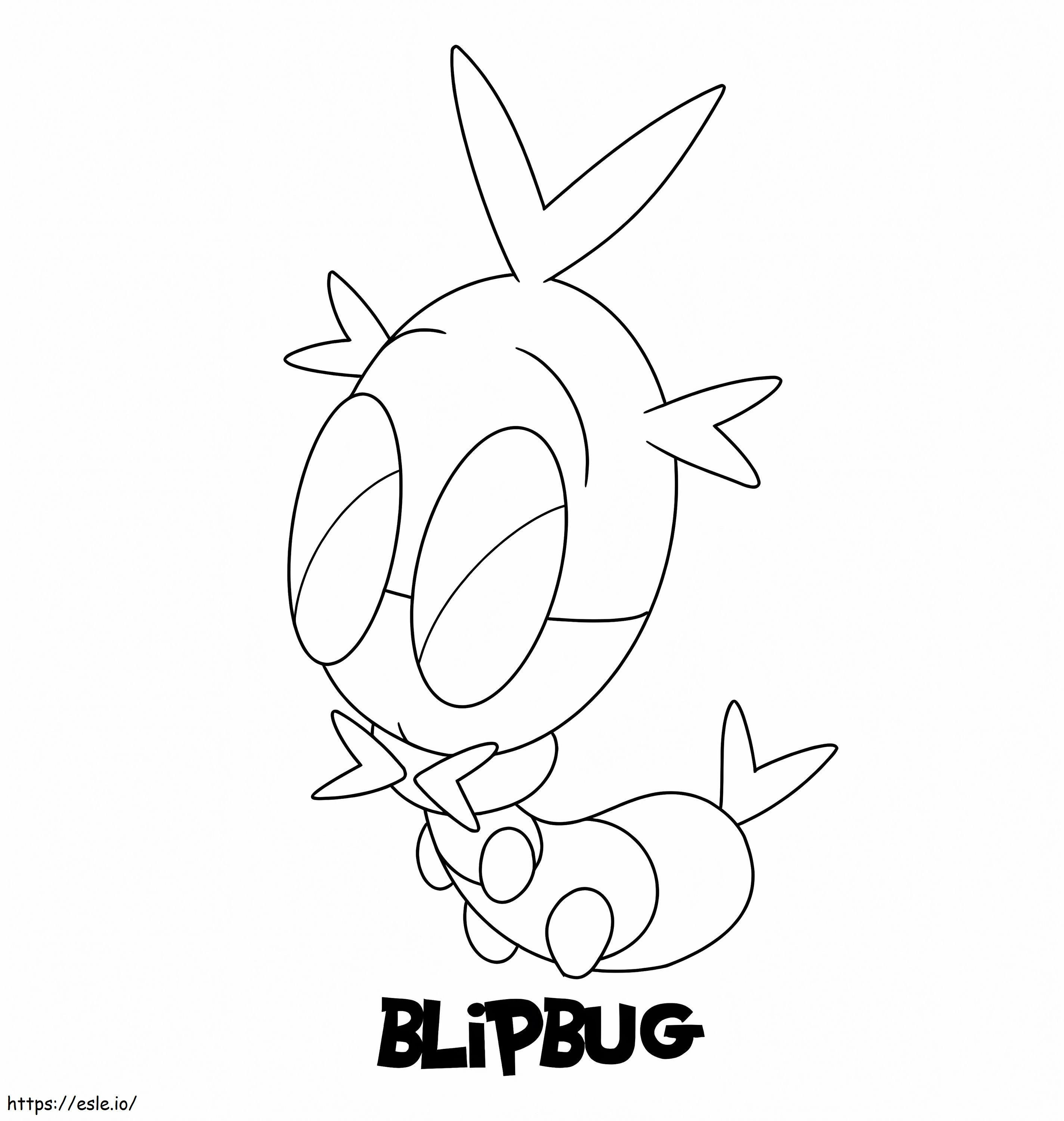 Blipbug Pokemon 2 kifestő