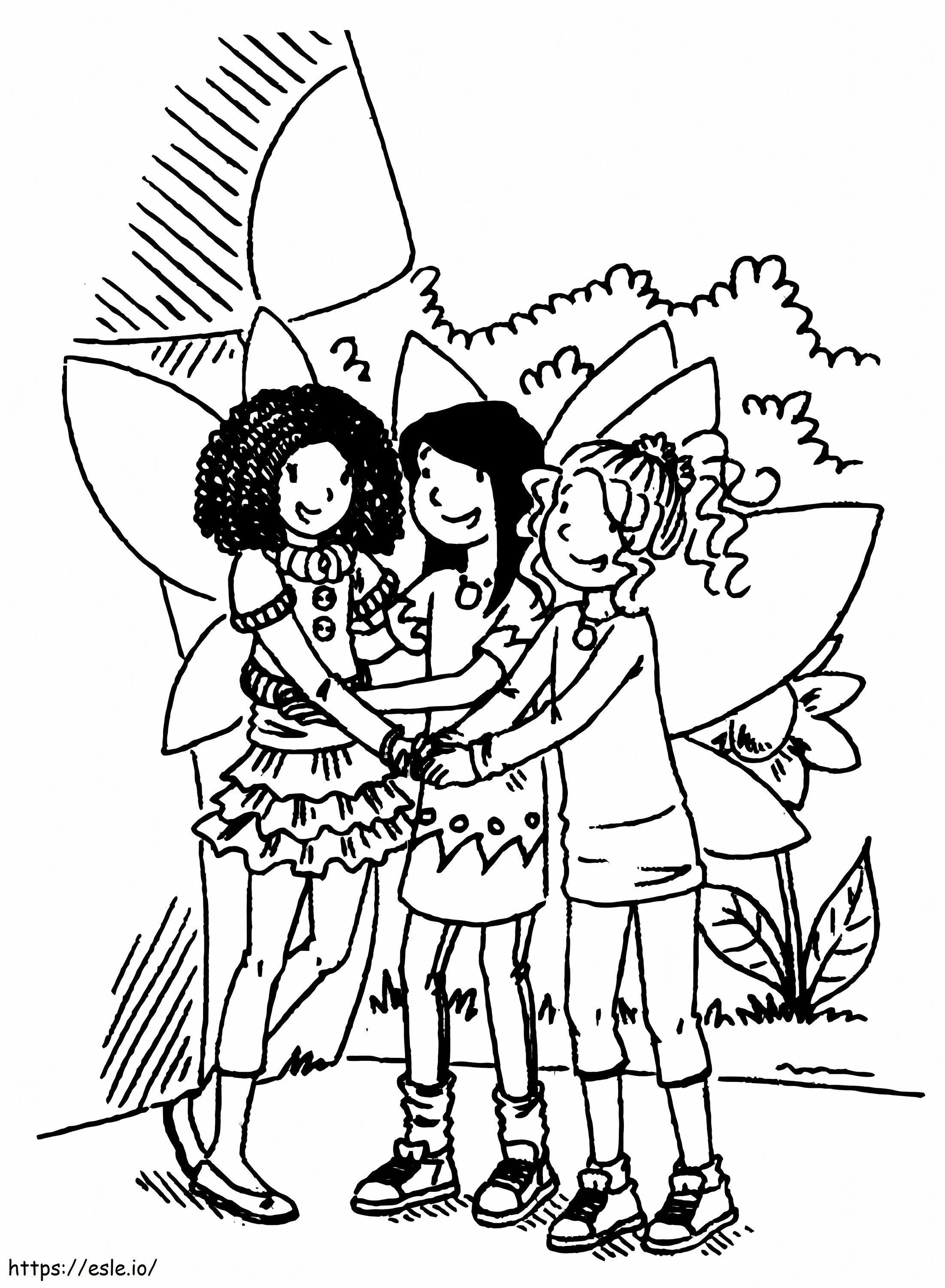 Rainbow Magic For Girls coloring page