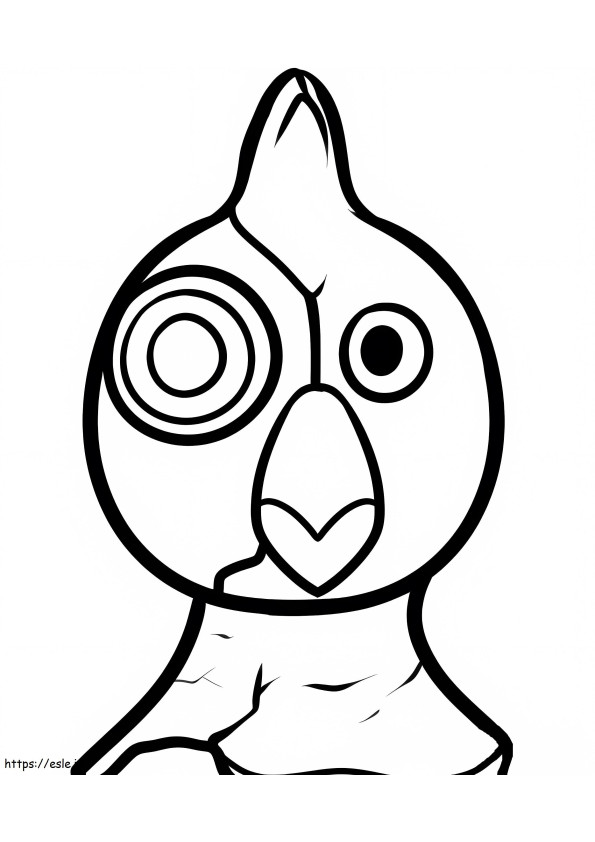 Robot Chicken 1 coloring page