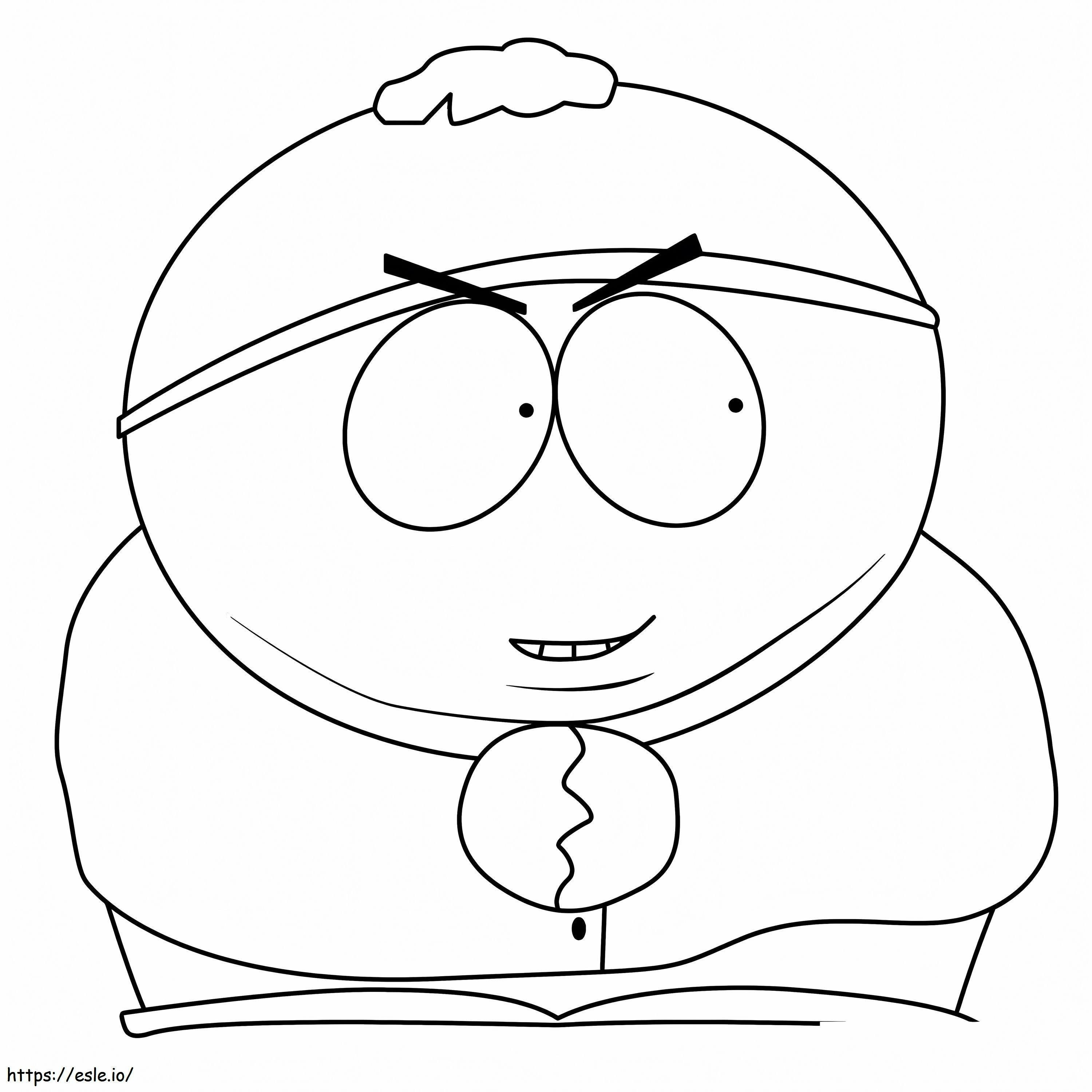 Eric Cartman 3 de colorat