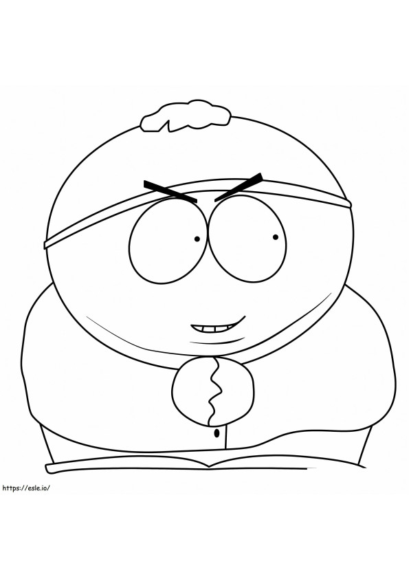 Eric Cartman3 kleurplaat