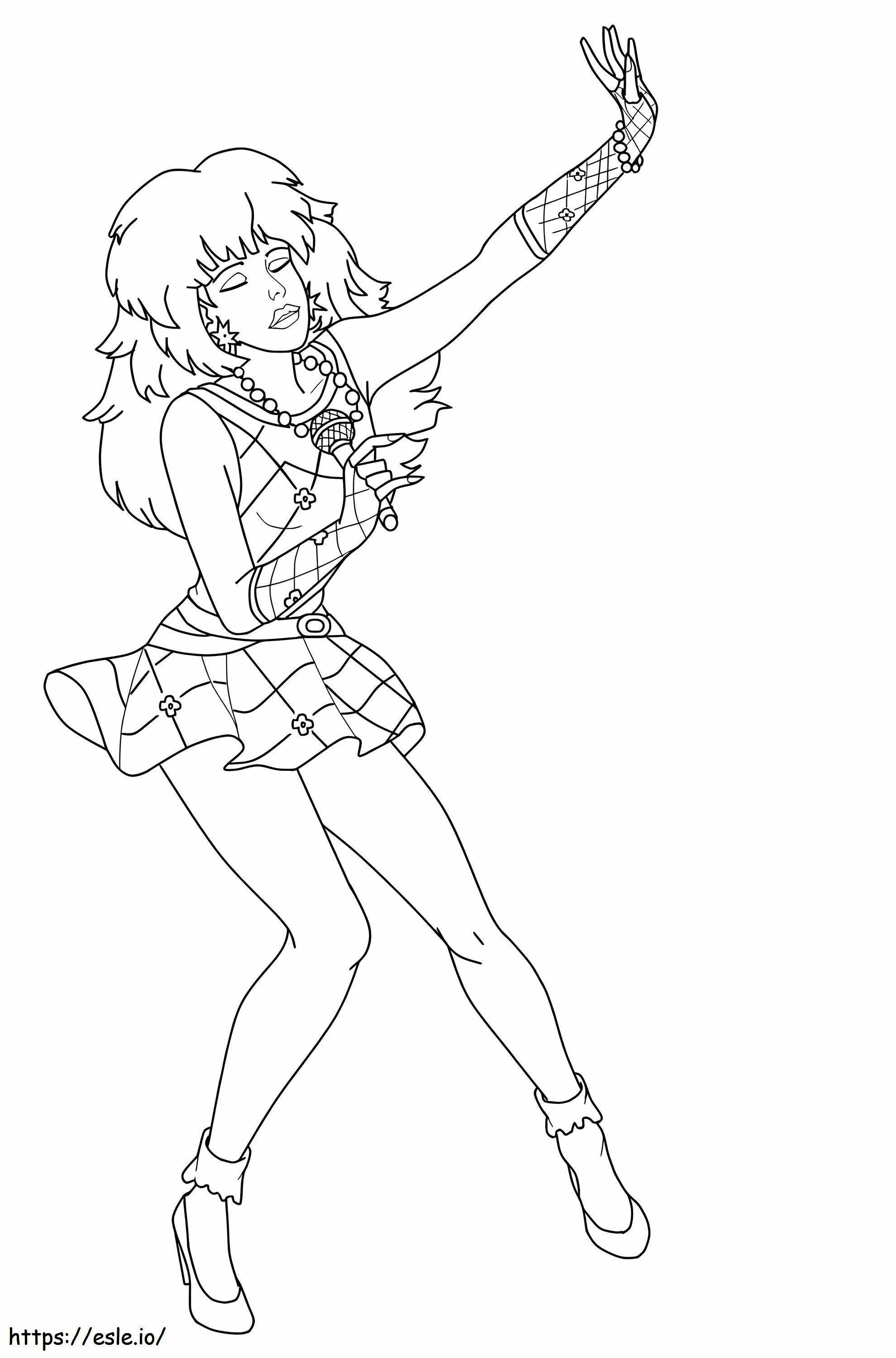 Jem And The Holograms 5 coloring page