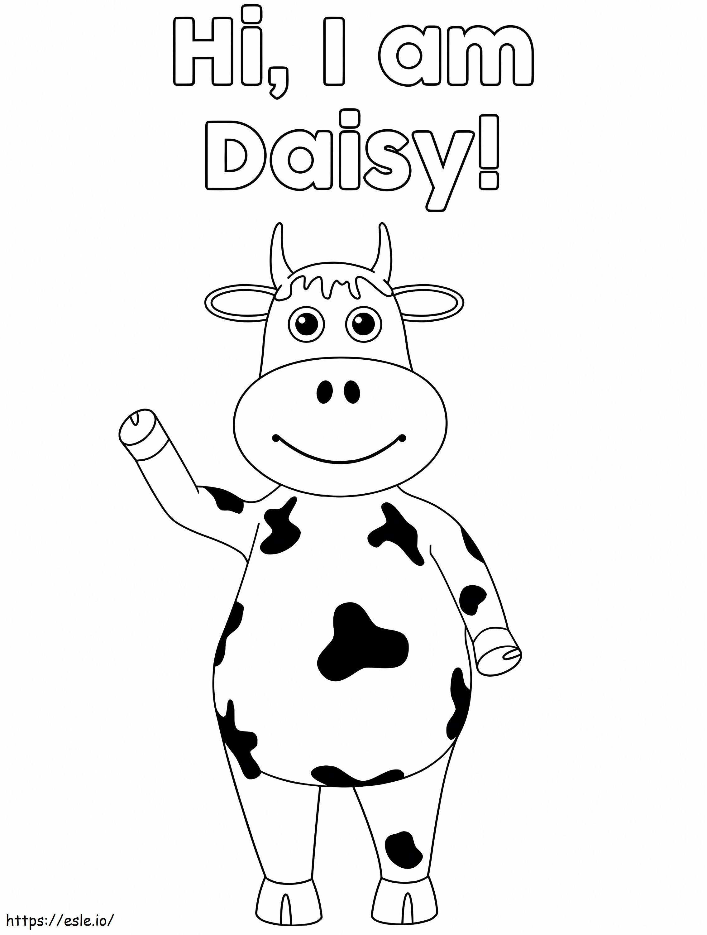 Daisy Little Baby Bum coloring page