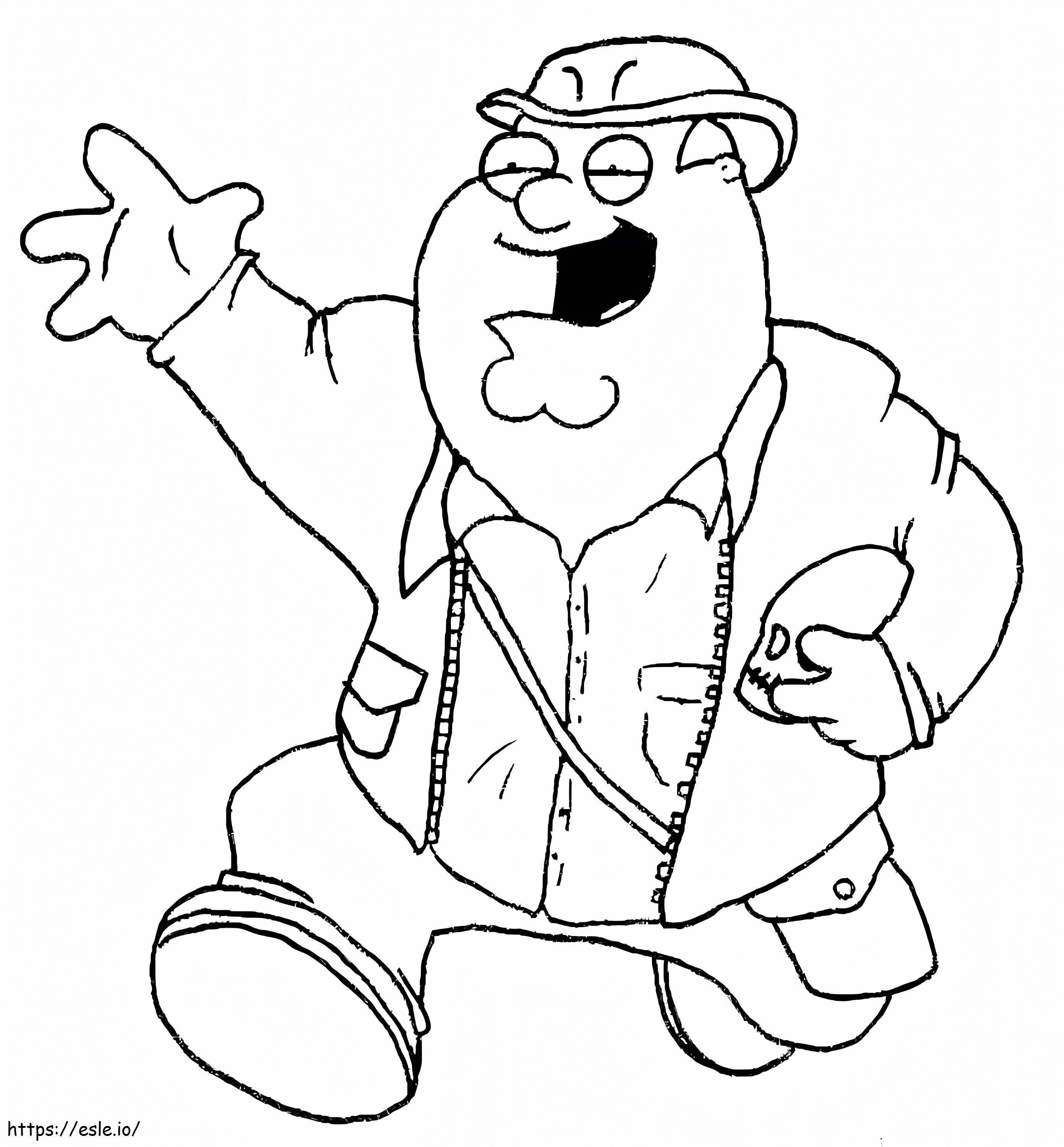 Mosolygó Peter Family Guy kifestő