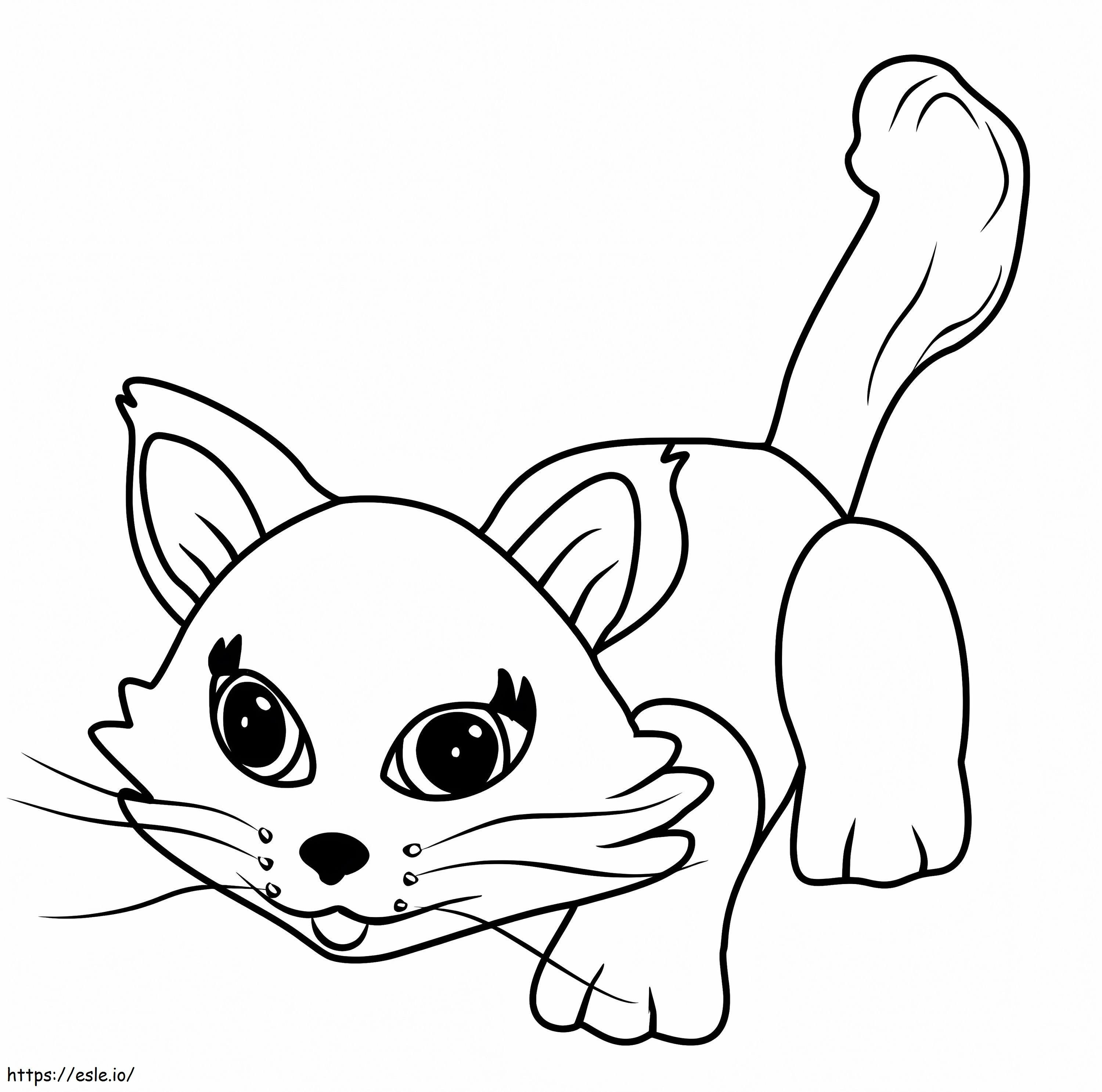 Persian Pet Parade coloring page