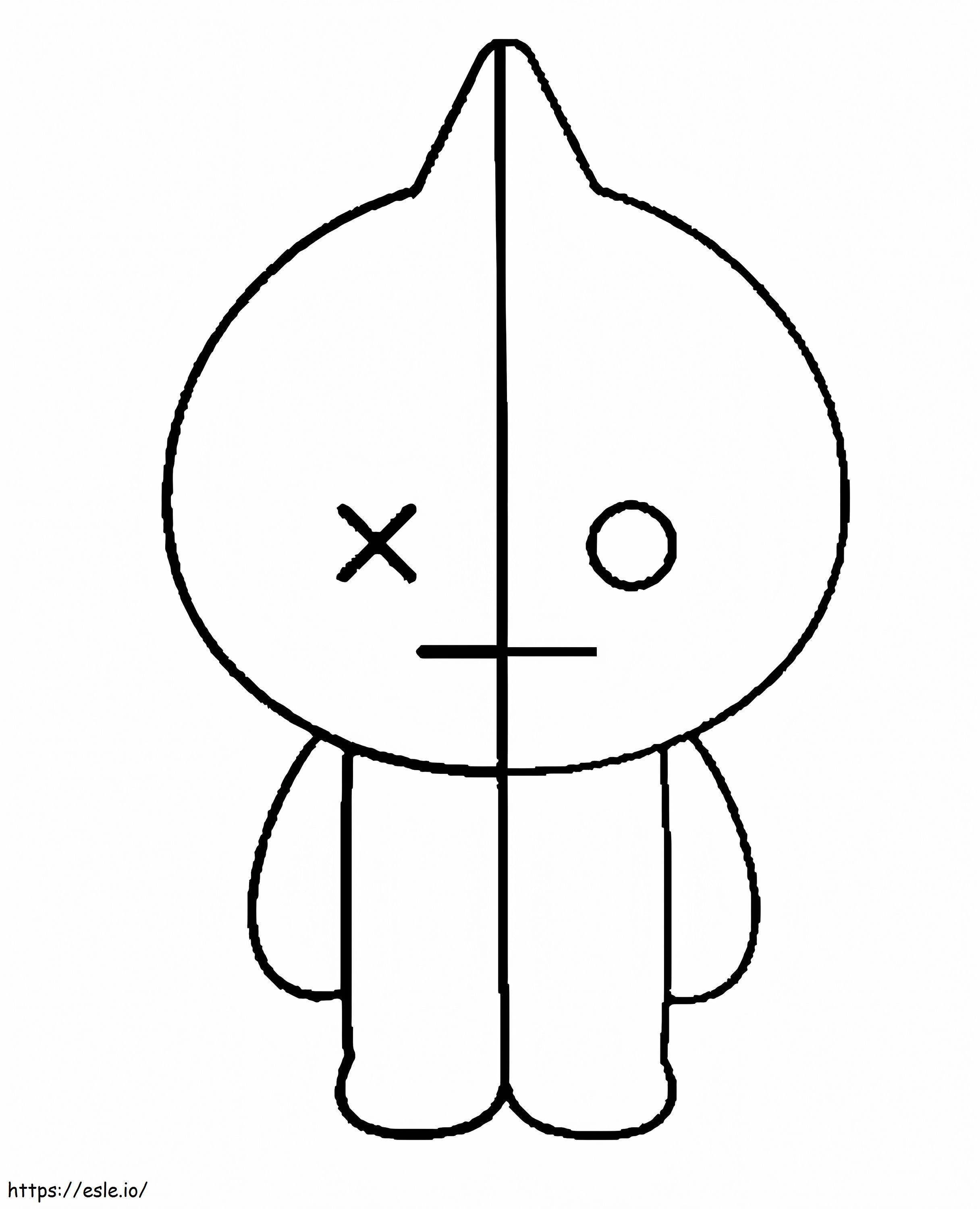 From BT21 coloring page