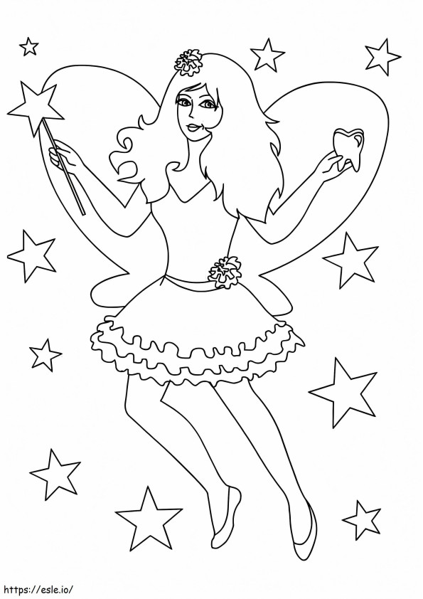 Printable Beautiful Fairy