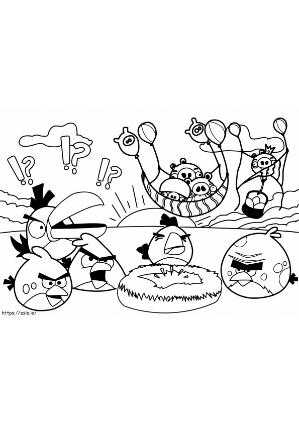 1551684512 Coloring For Kids Angry Birds 73222 coloring page