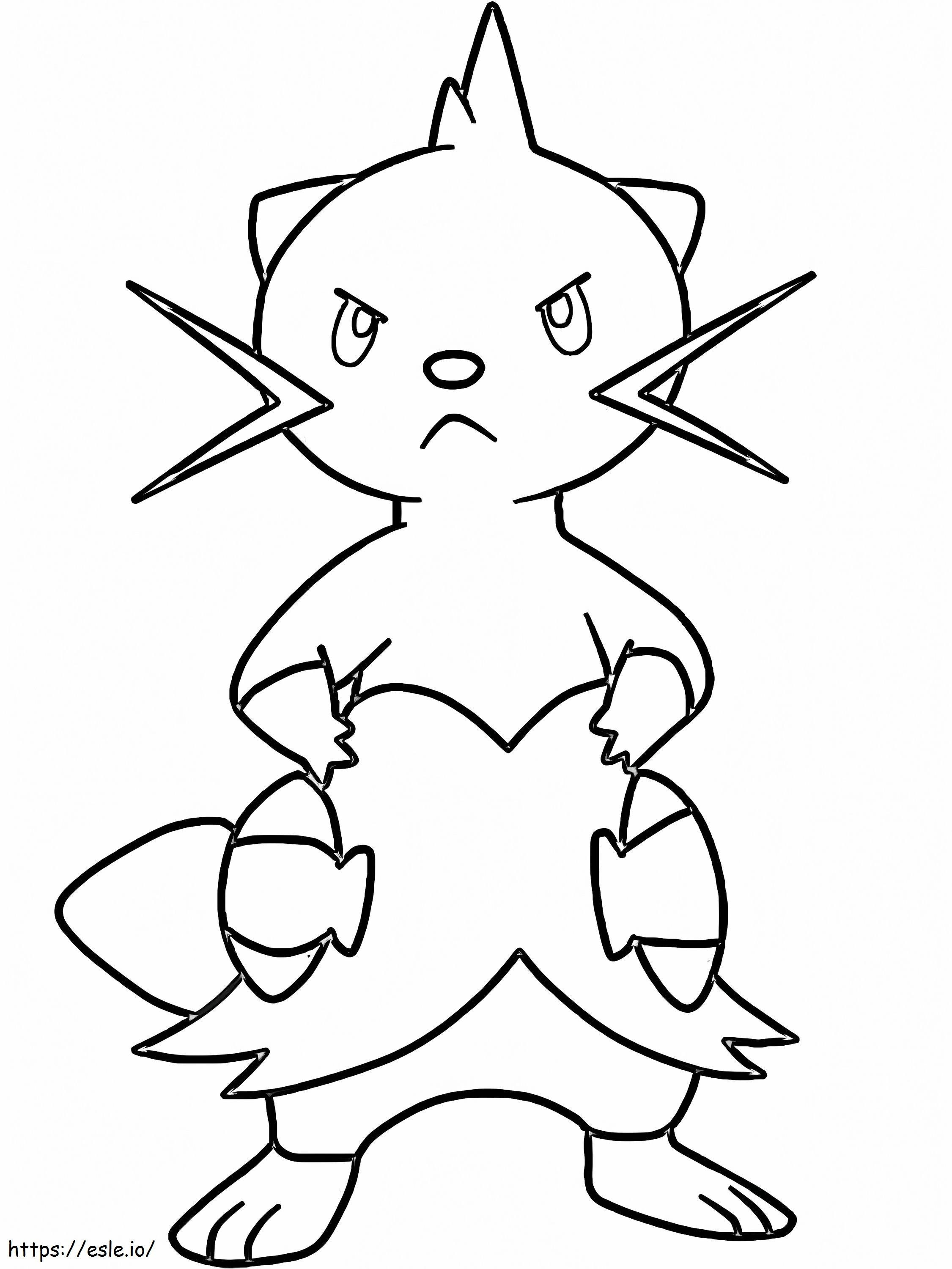 Coloriage Dewott Pokémon 2 à imprimer dessin