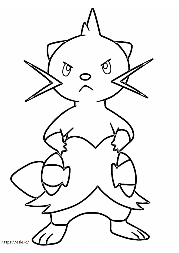 Coloriage Dewott Pokémon 2 à imprimer dessin