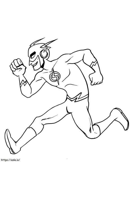 Good Flash coloring page