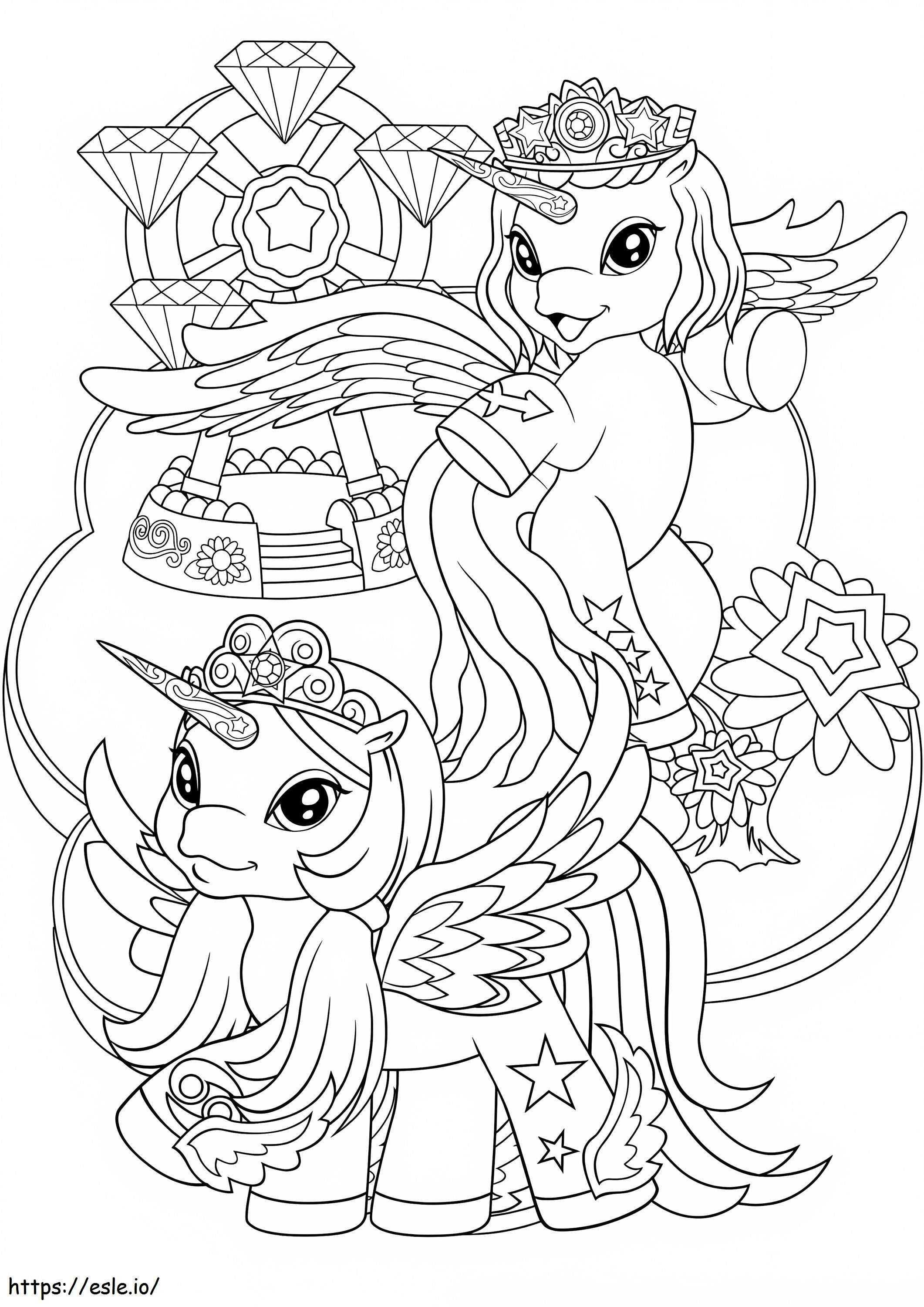 Filly Funtasia 3 coloring page