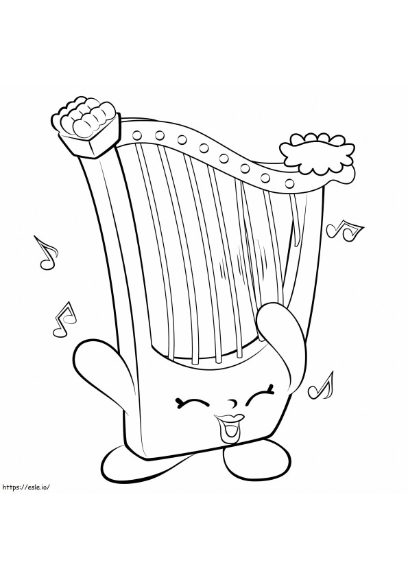 Fun Musical Instruments coloring page