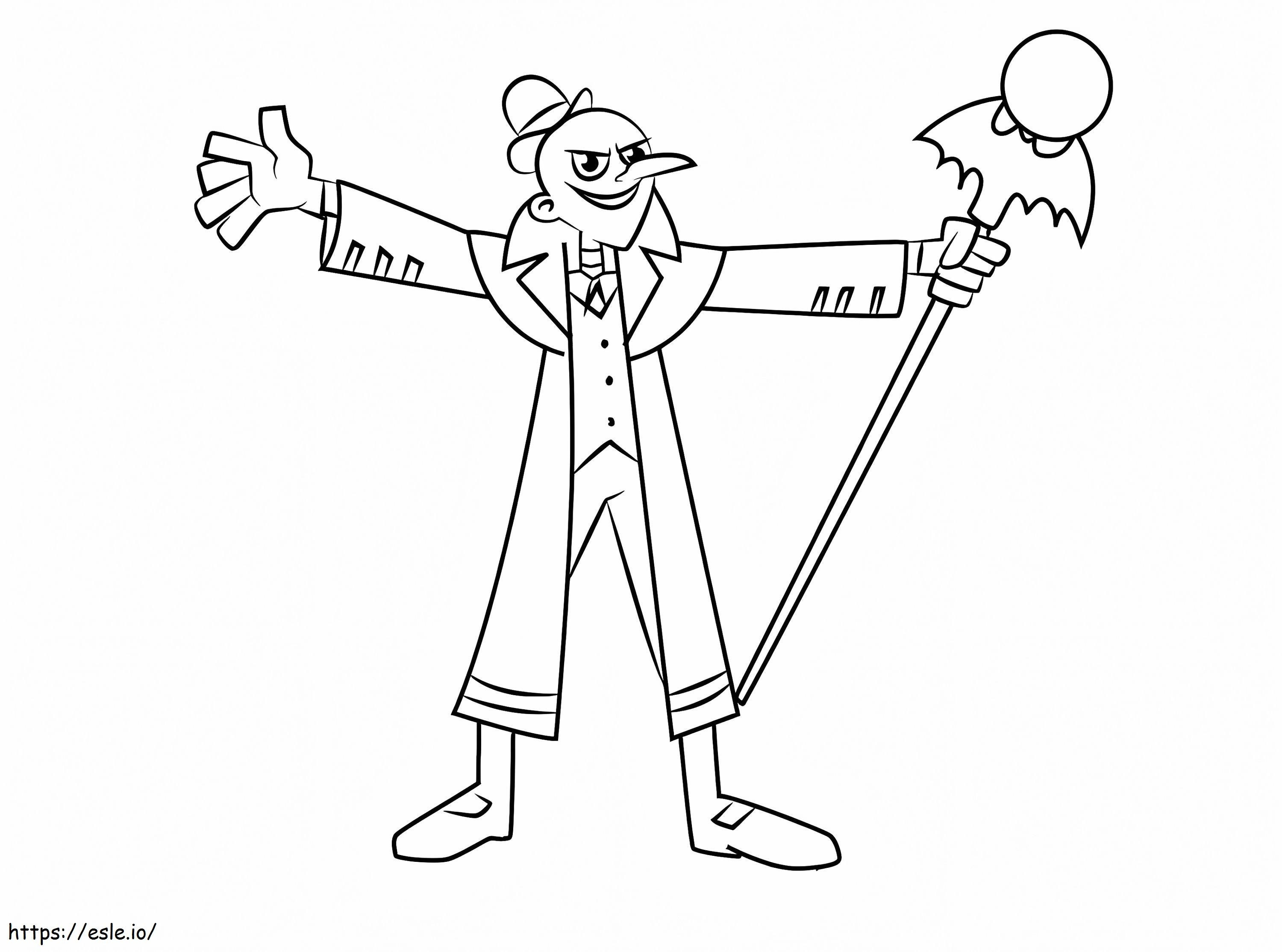 Freakshow coloring page