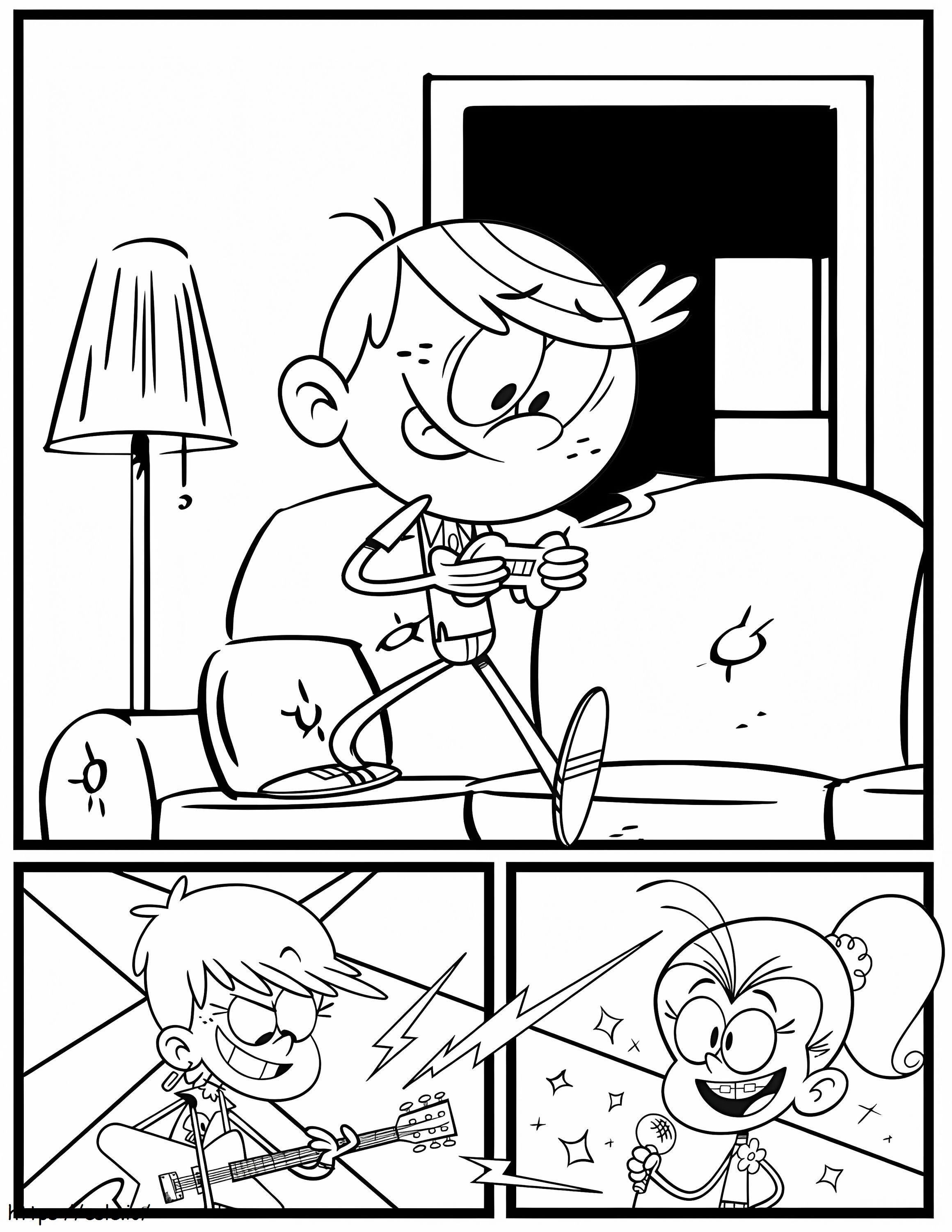 The Loud House 1 coloring page