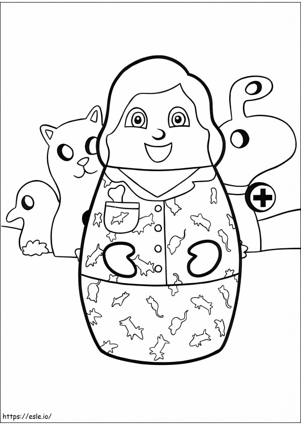 Higglytown Heroes 1 coloring page