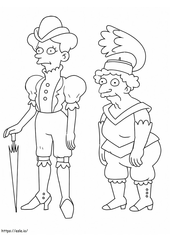 Free Disenchantment coloring page