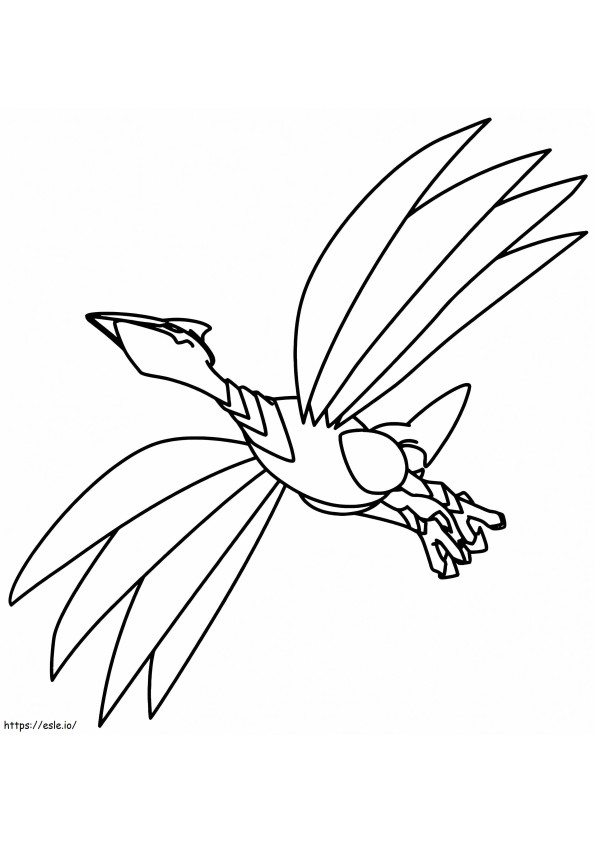 Coloriage Airmure Pokémon 3 à imprimer dessin