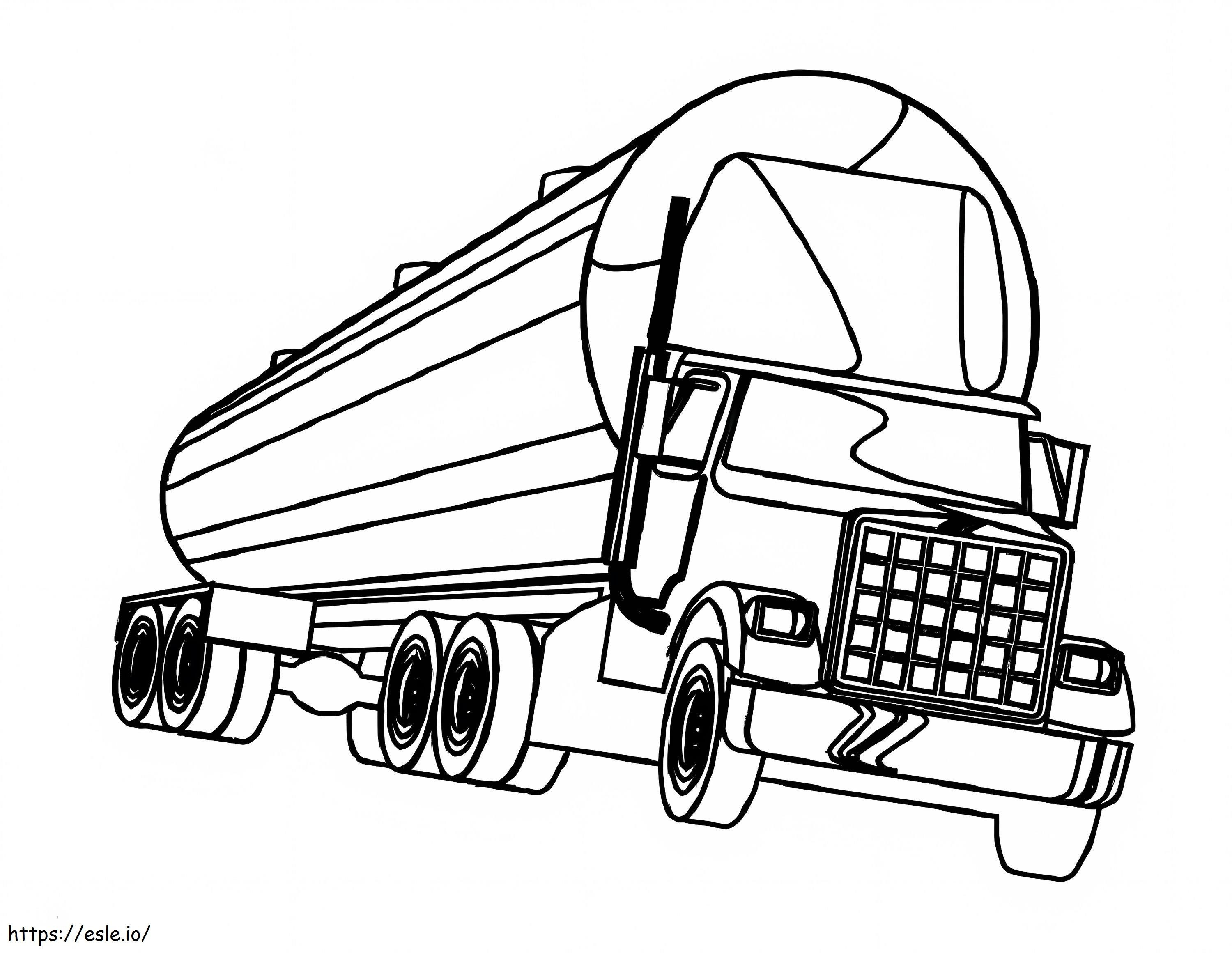 Normal Truck coloring page