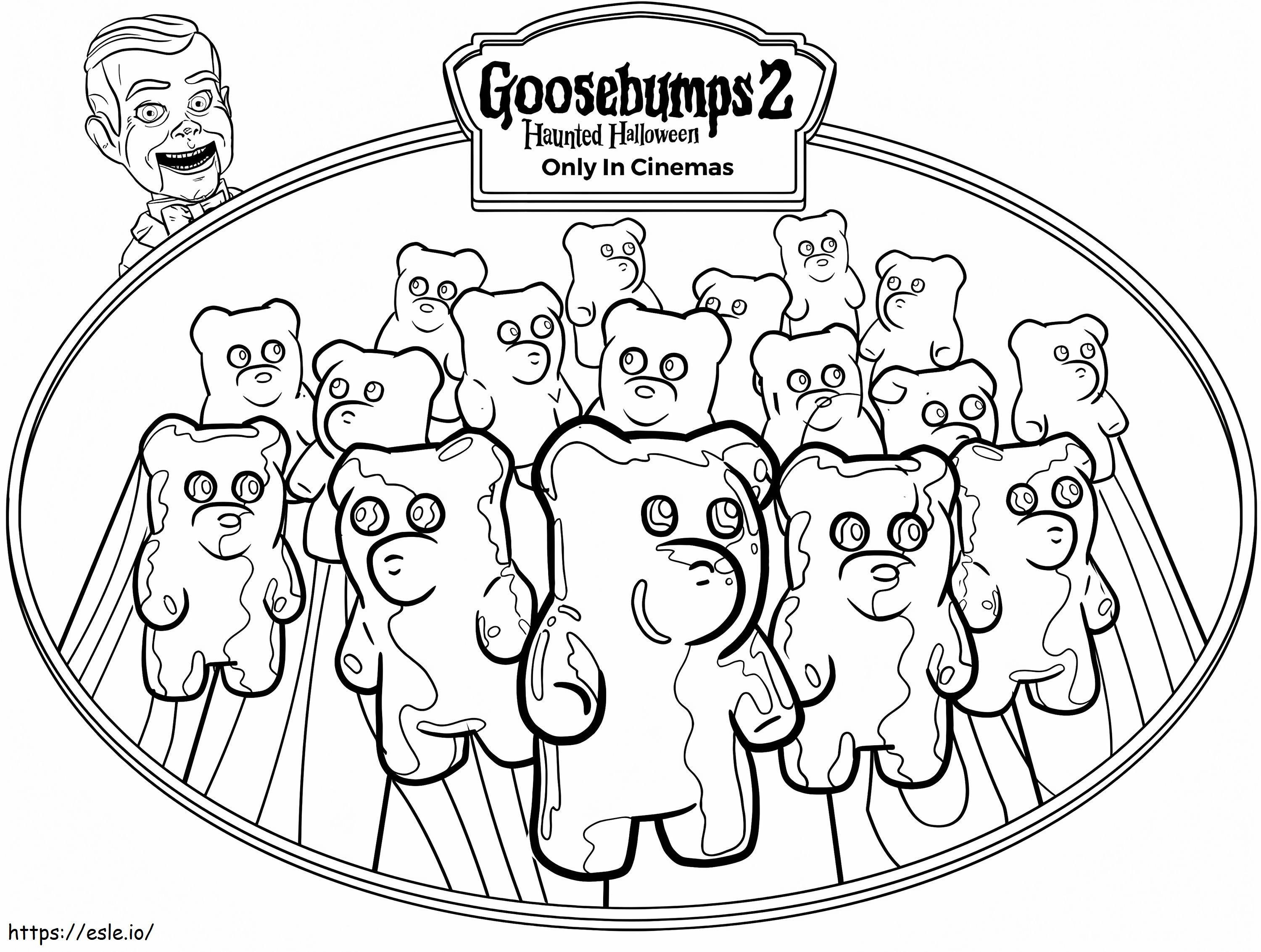 Gummy Bears from Goosebumps värityskuva