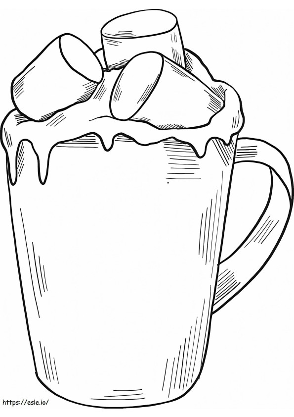 Hot Chocolate 2 coloring page