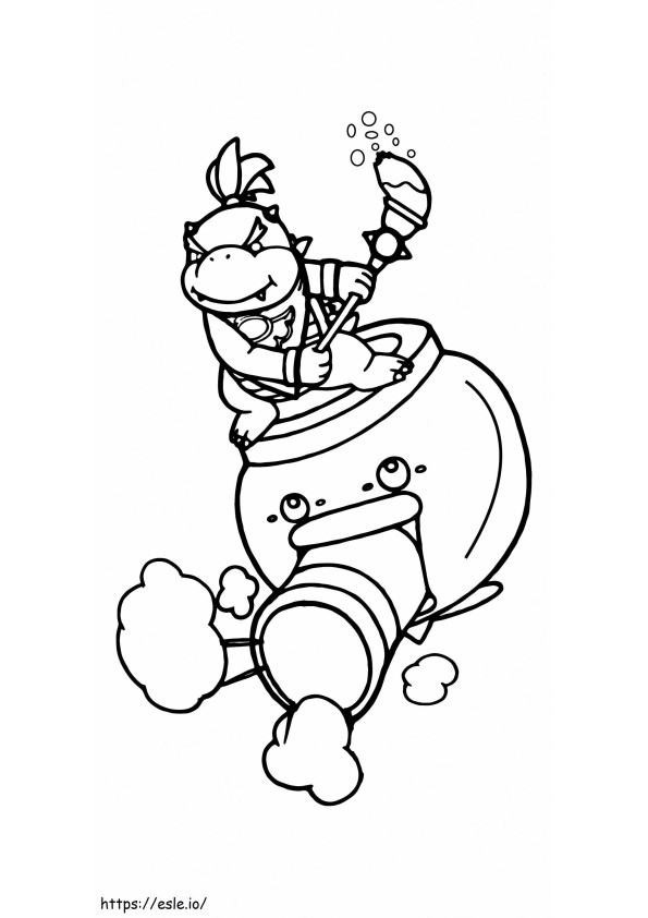 Baby Bowser Printable 7 coloring page