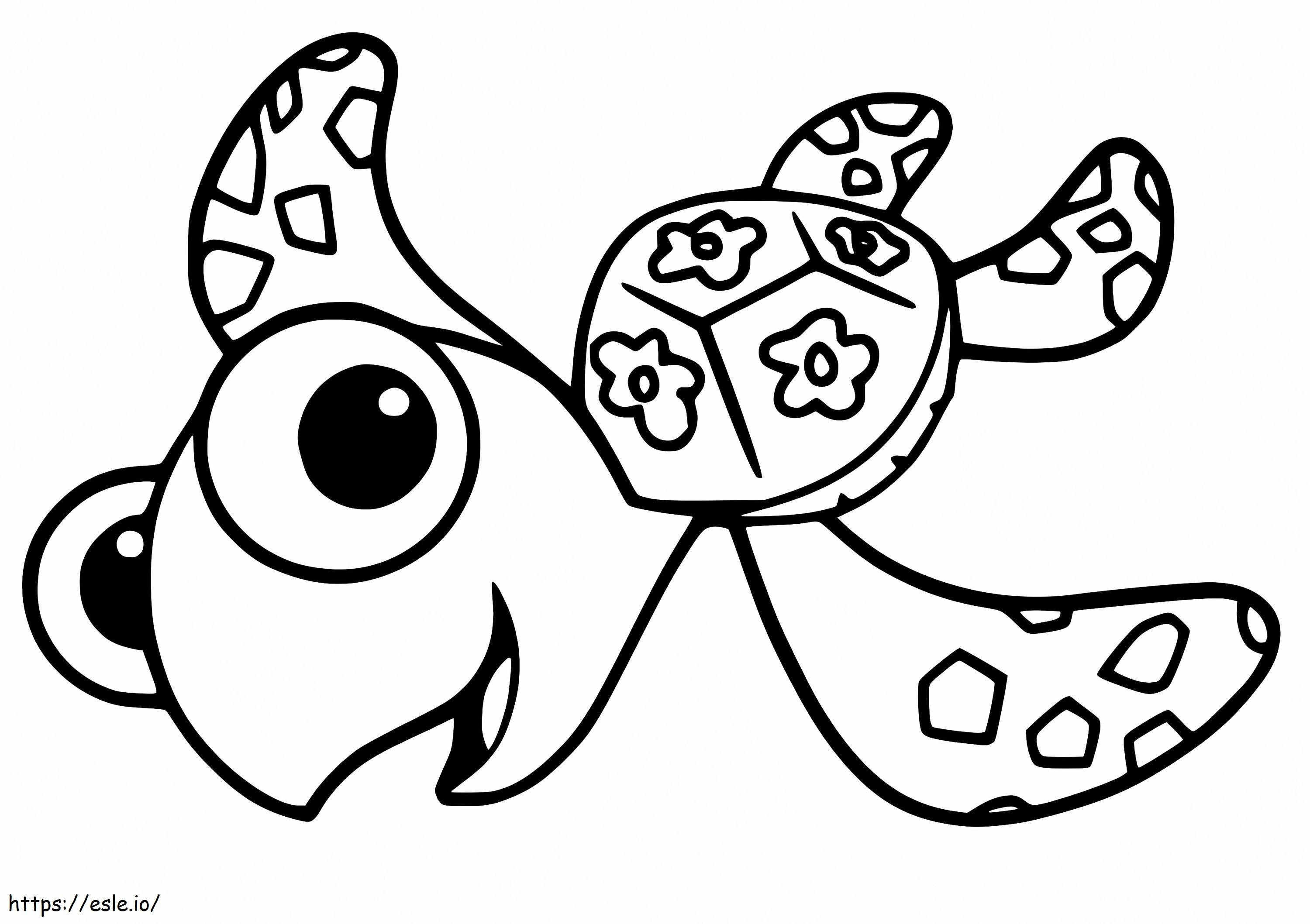 Cute Squirt coloring page