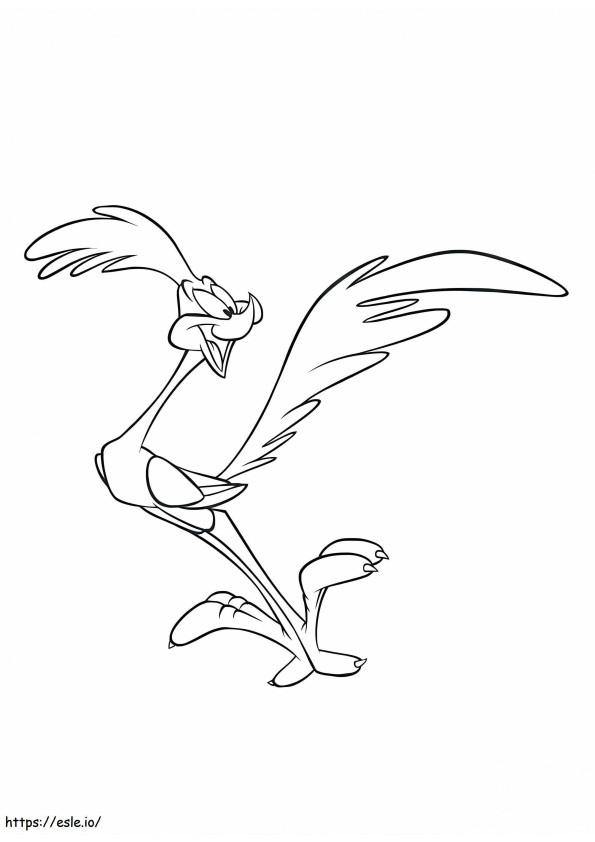 Road Runner Fun coloring page