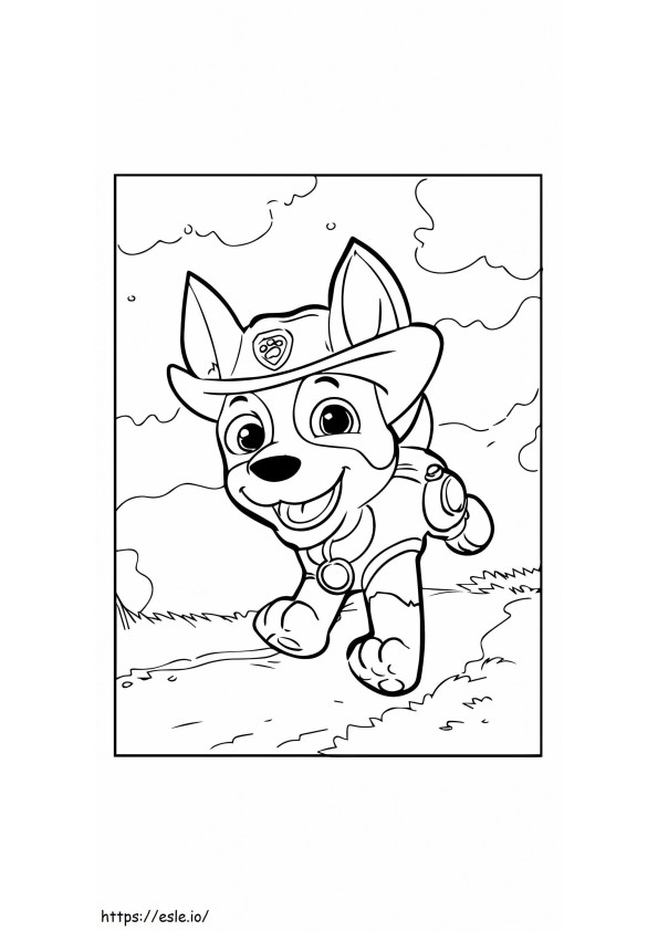 Paw Patrol Mighty Pups Chase de colorat
