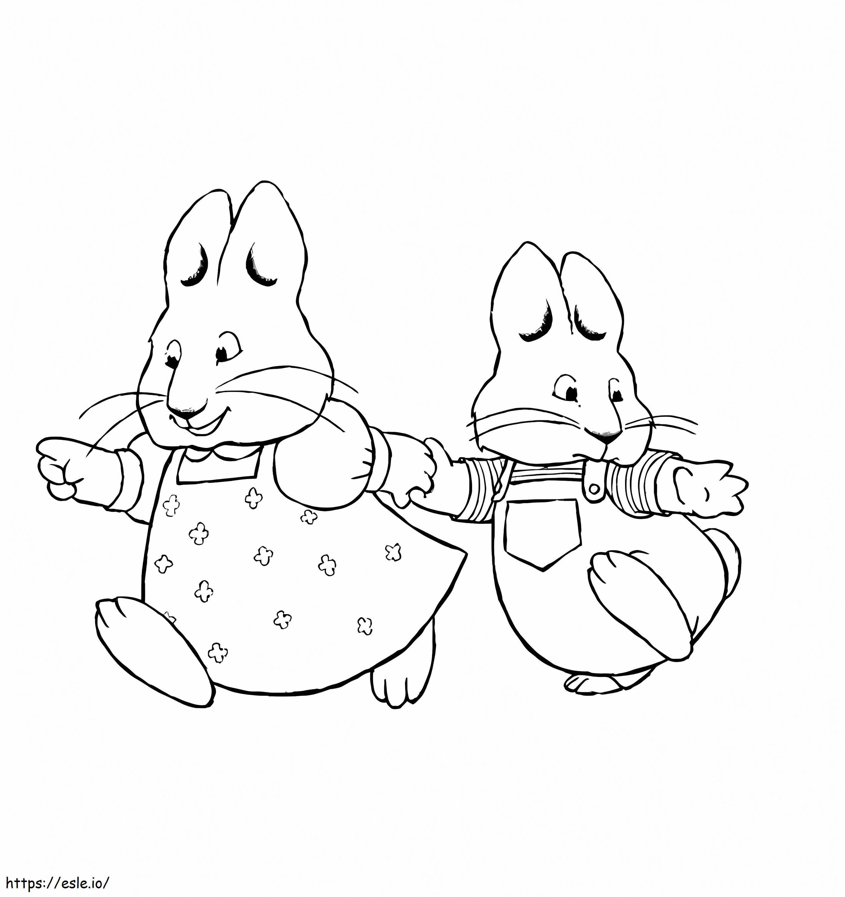 Max And Ruby 2 coloring page