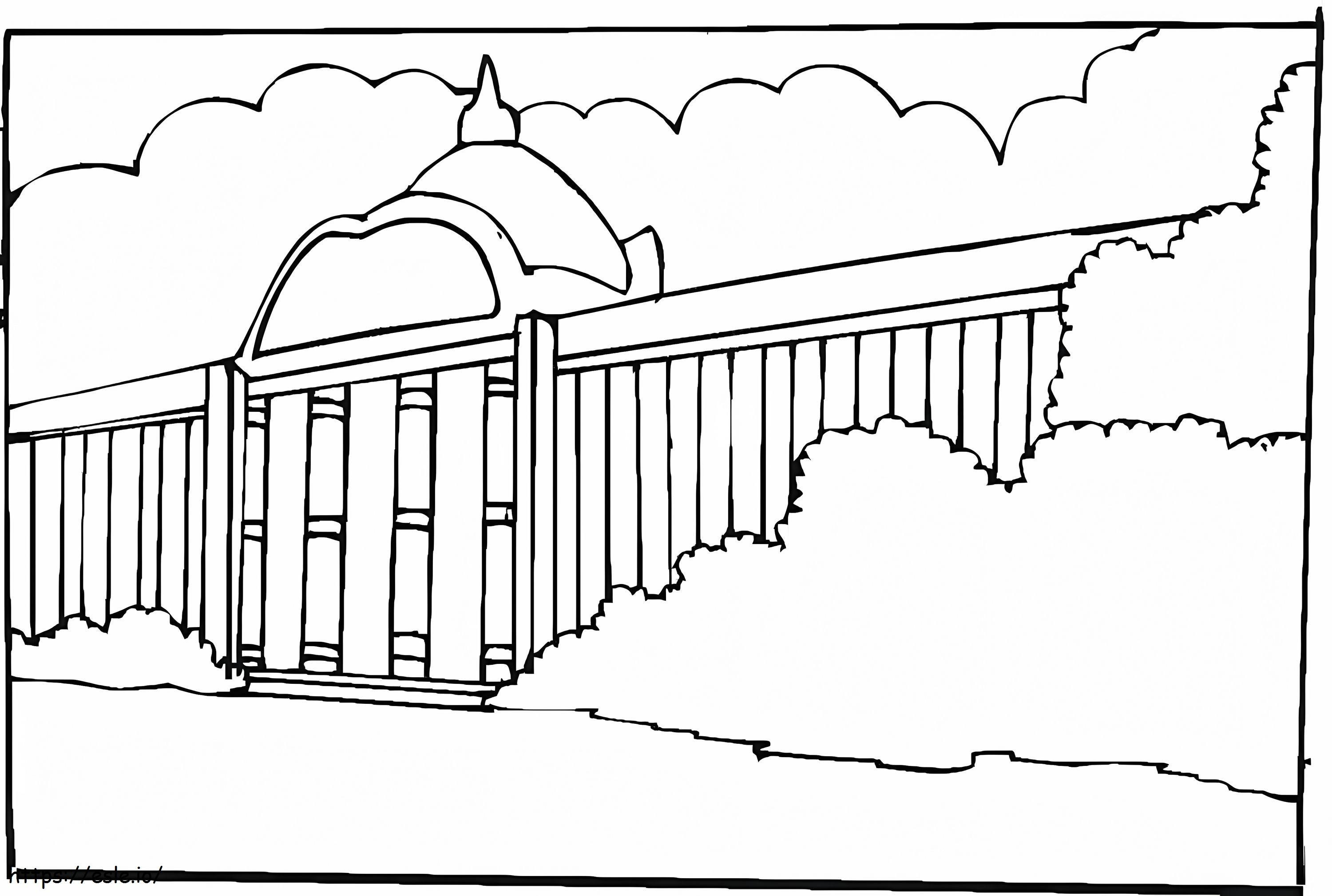 Printable Museum coloring page