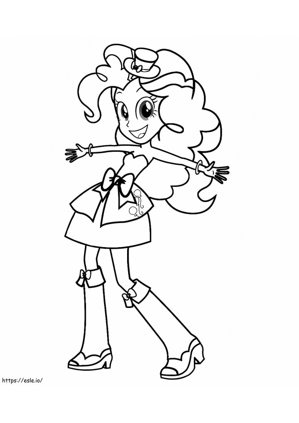 Equestria Girls 10 coloring page
