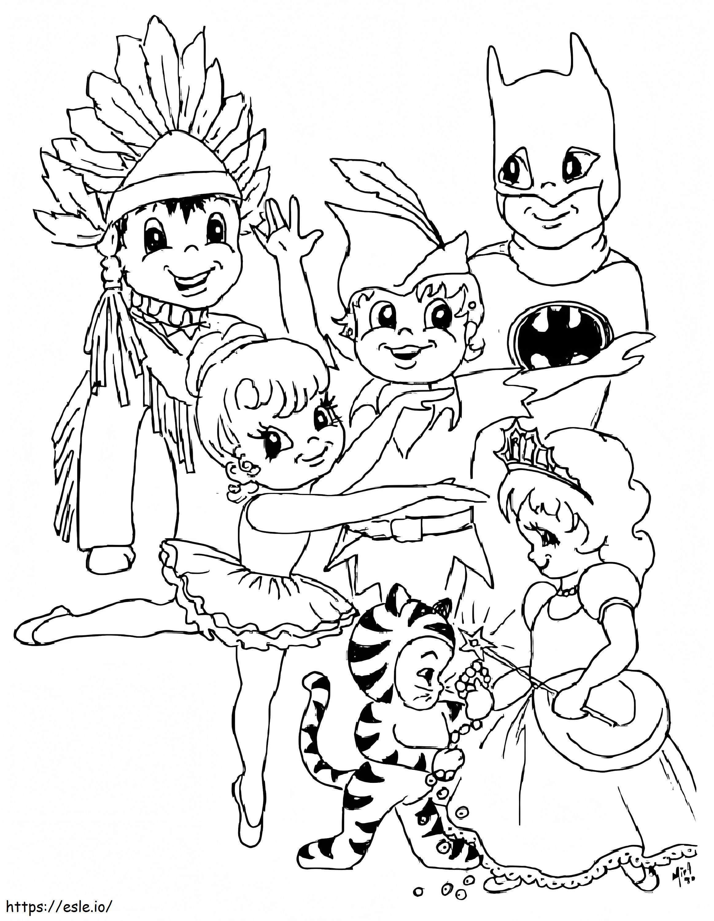 Carnival For Kids coloring page