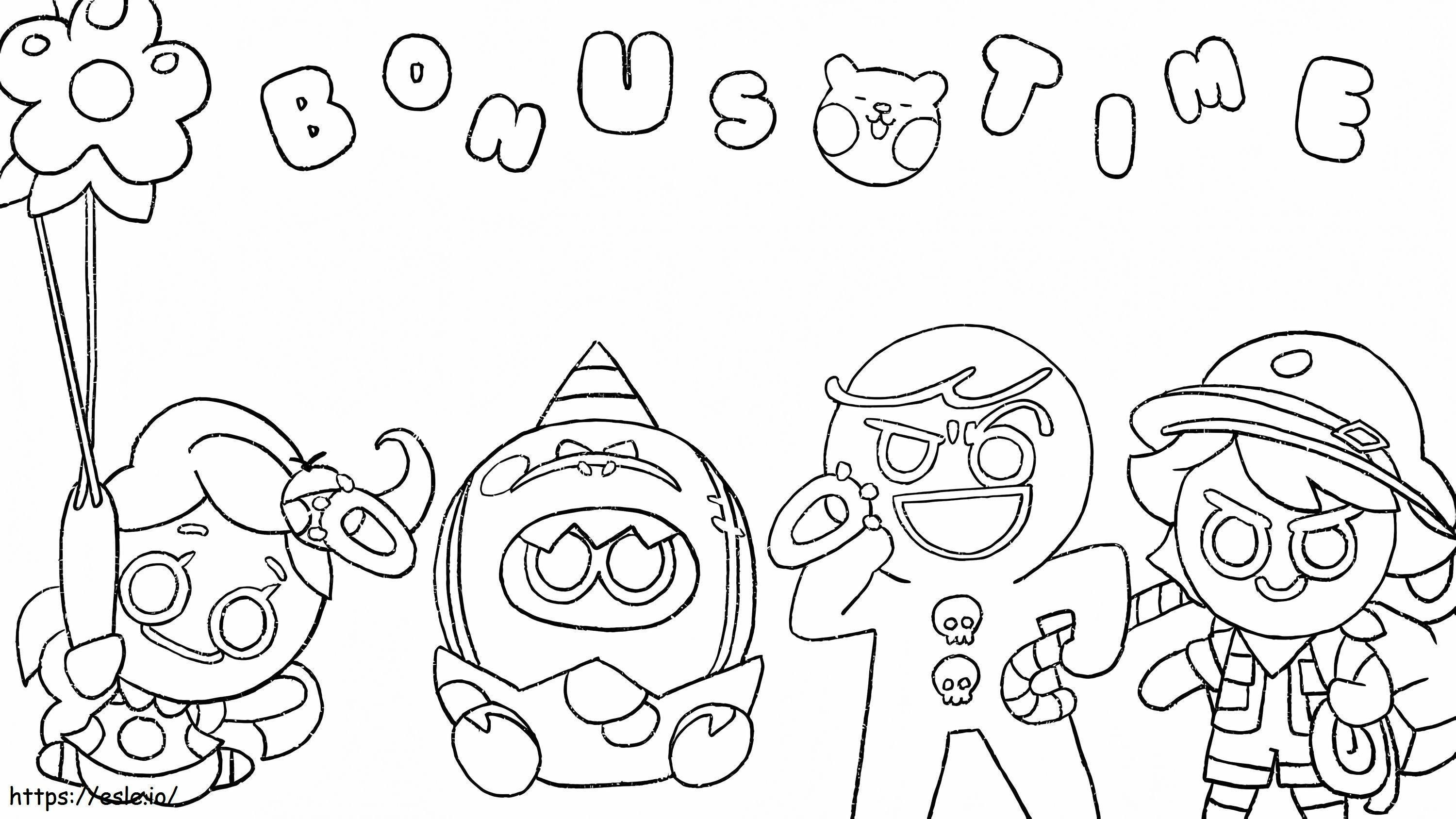 Free Printable Cookie Run coloring page