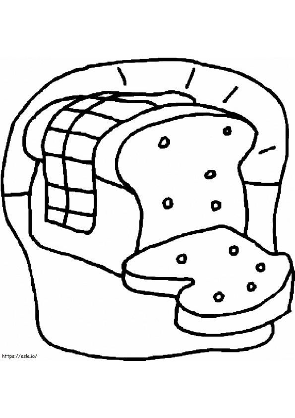 Loaf Of Bread coloring page