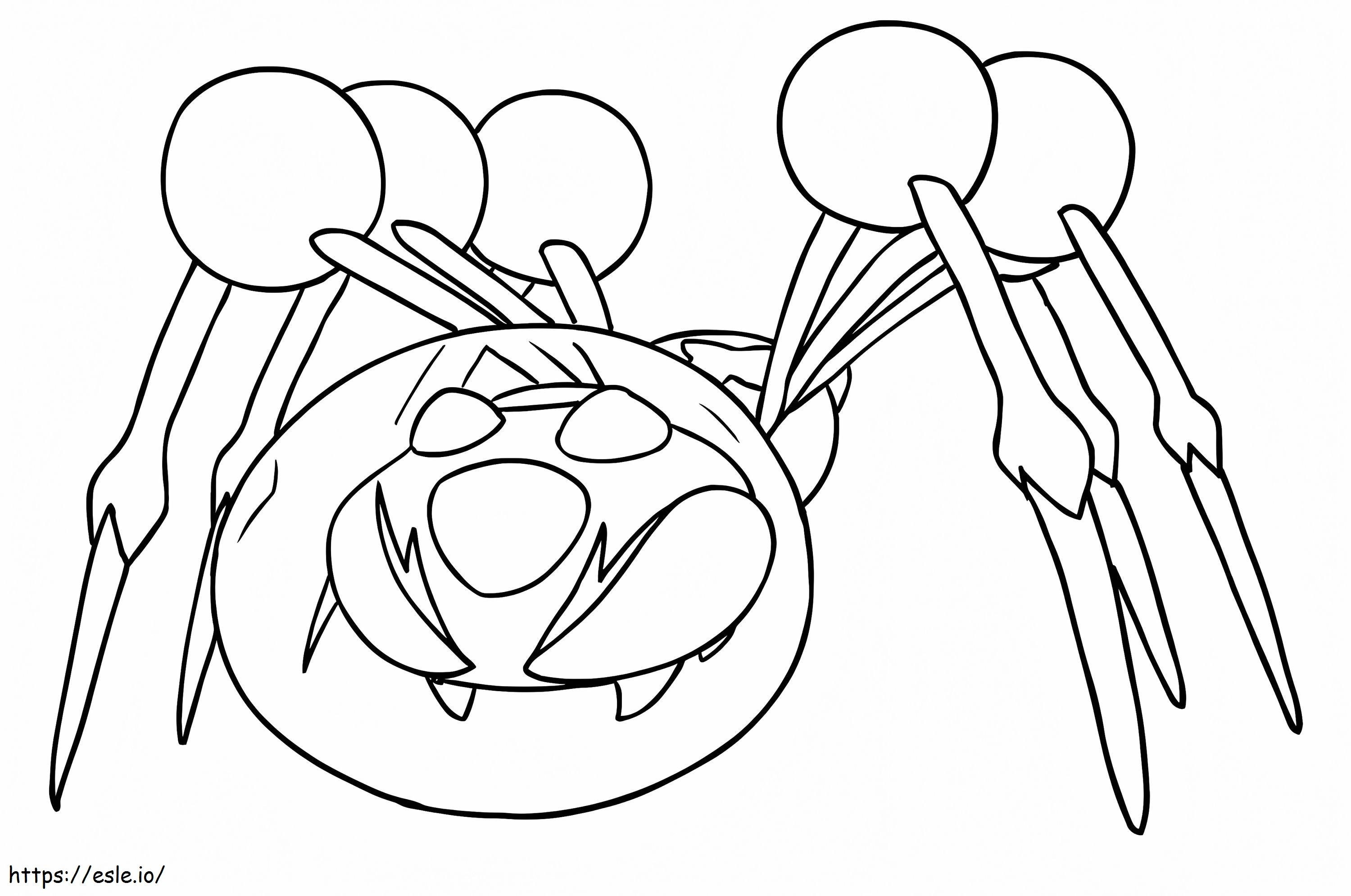 Araquanid Pokemon coloring page