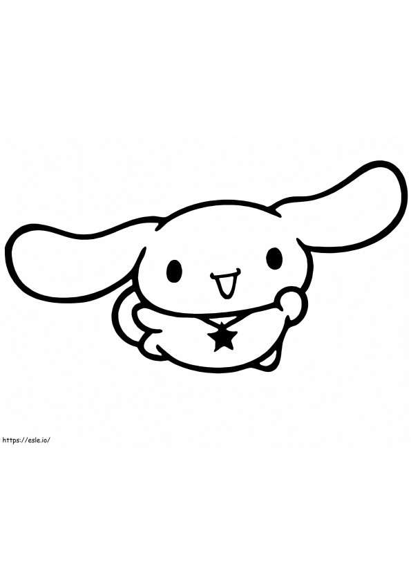 Cinnamoroll Flying coloring page