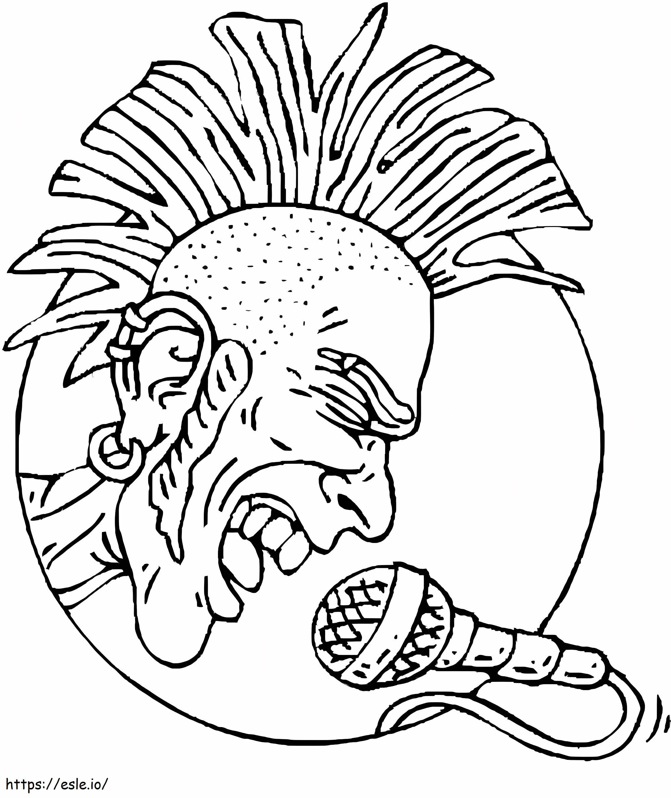 Rock Star Singer 2 coloring page