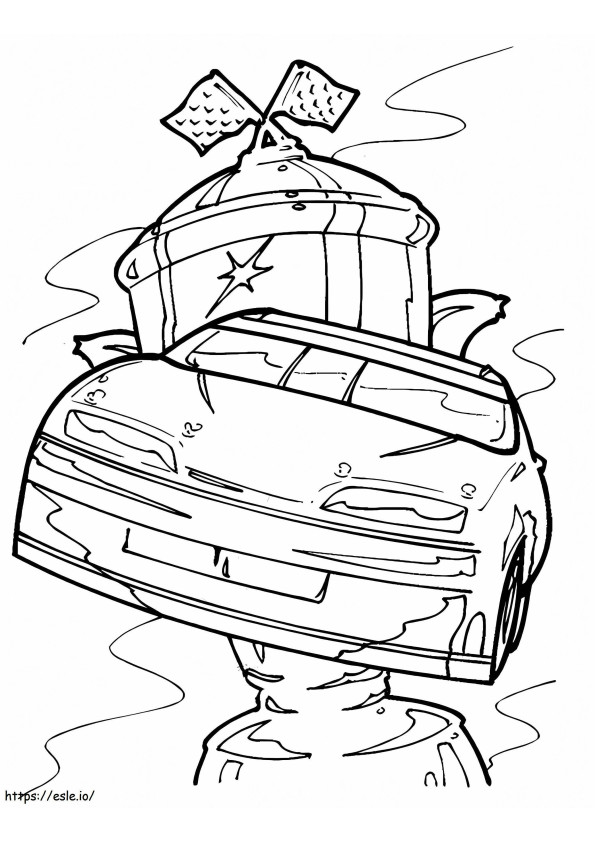 Nascar Cup coloring page