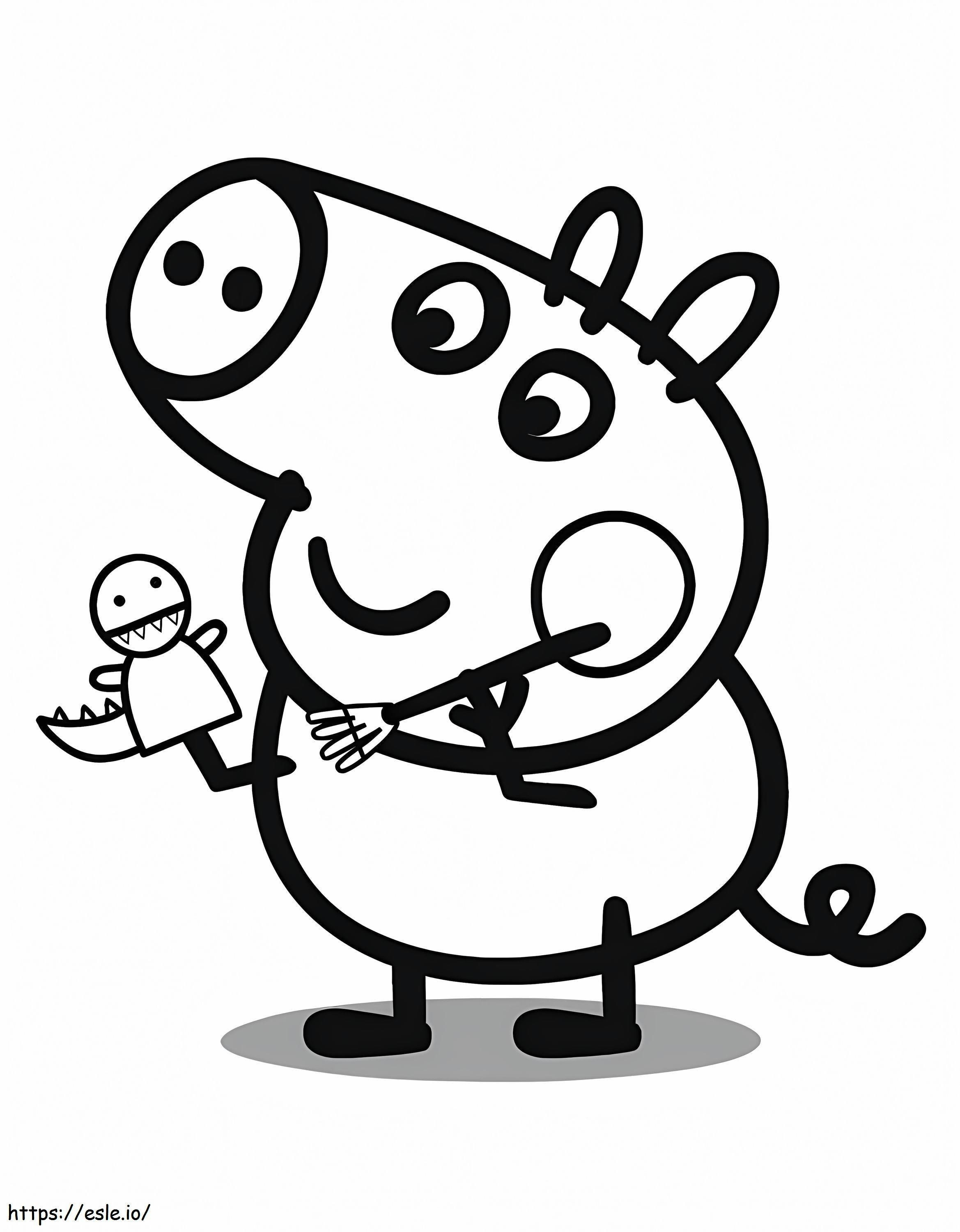 Georges Pig 2 798X1024 coloring page