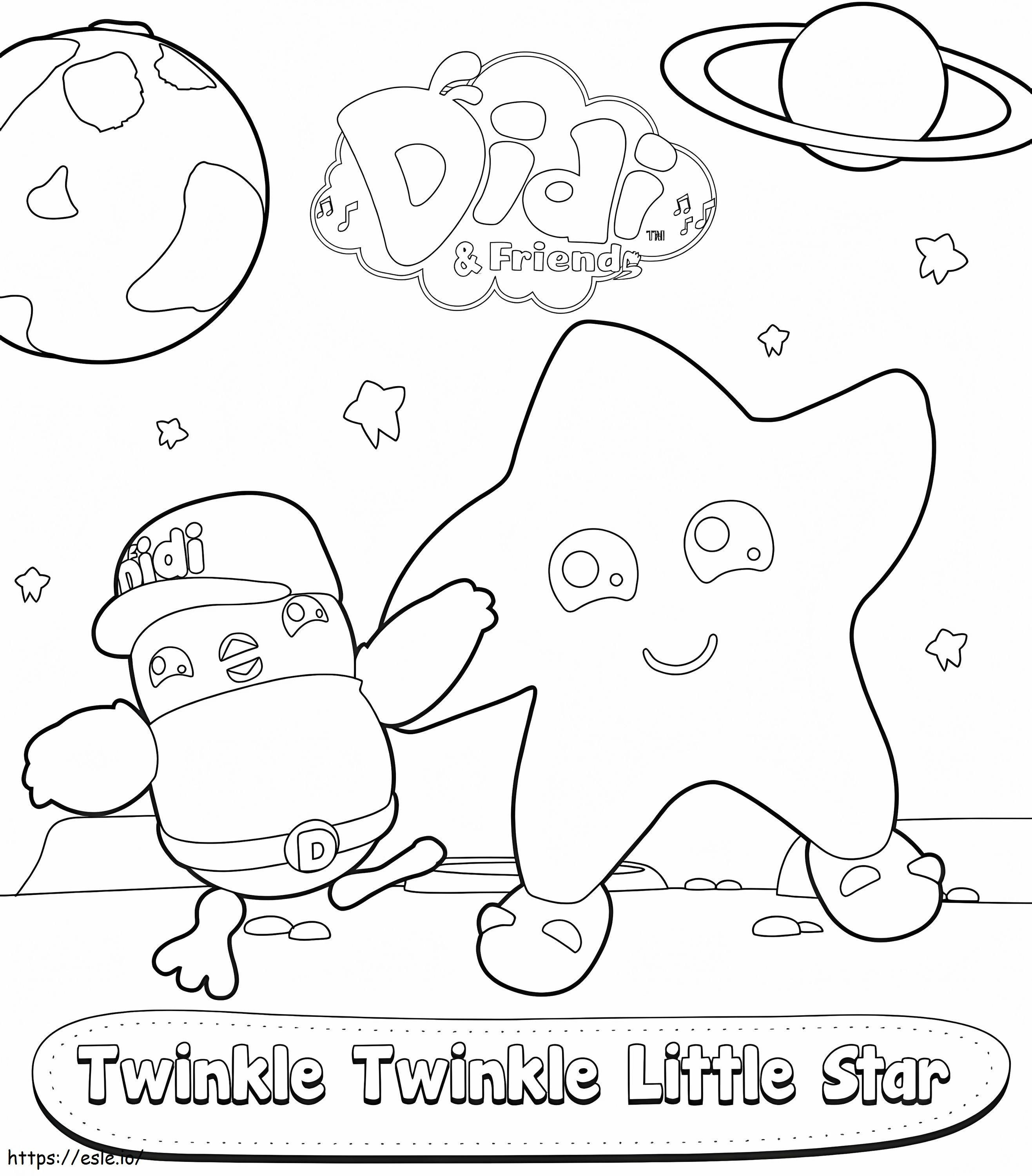 Didi And Friends Printable coloring page
