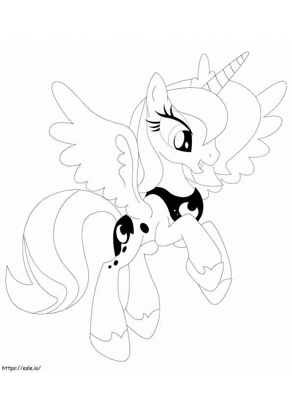 Princess Luna Smiling