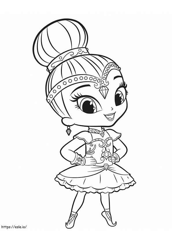 1571446367 Images For Shimmer And Shine 809X1024 1 coloring page