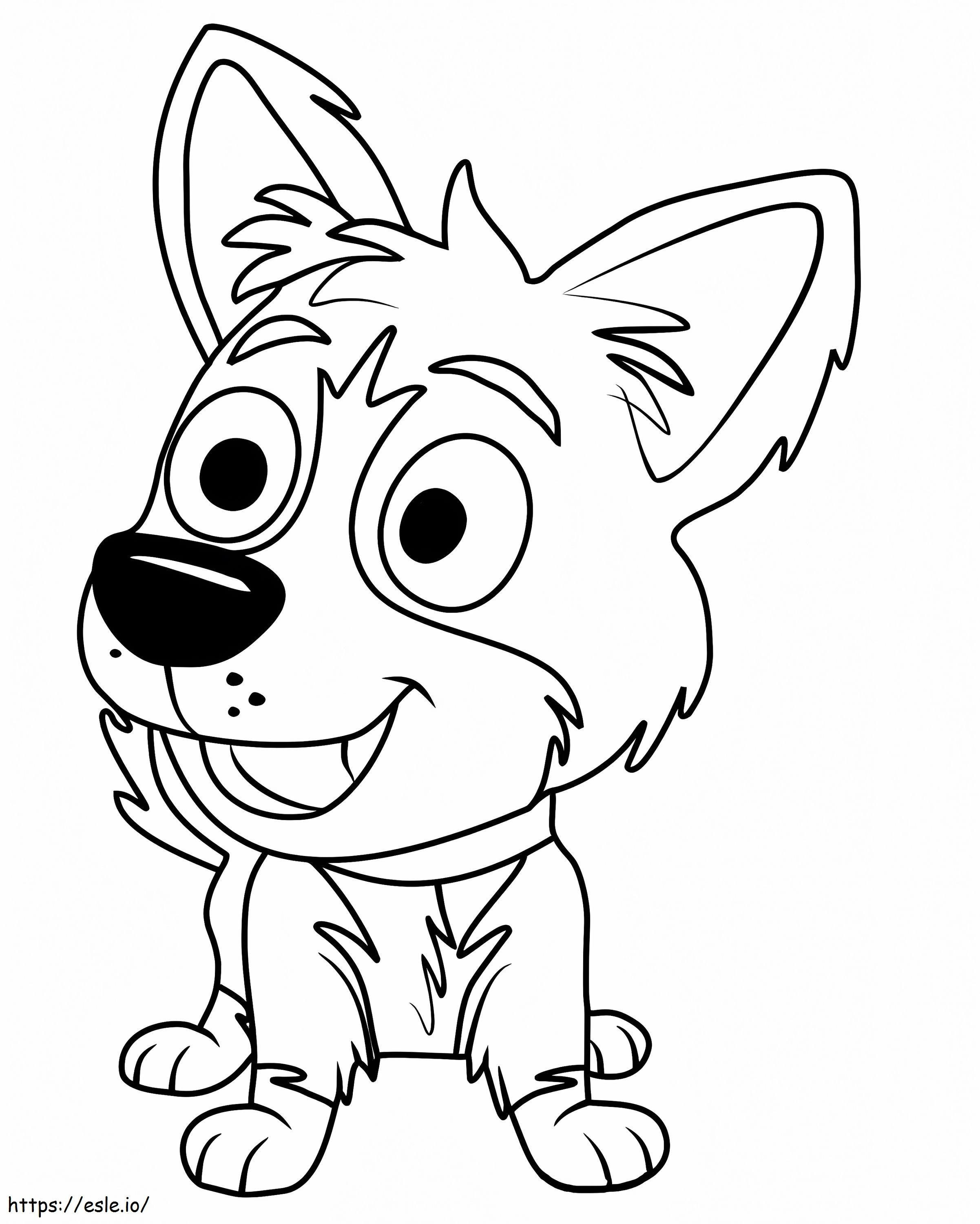 Tundra From Pound Puppies coloring page
